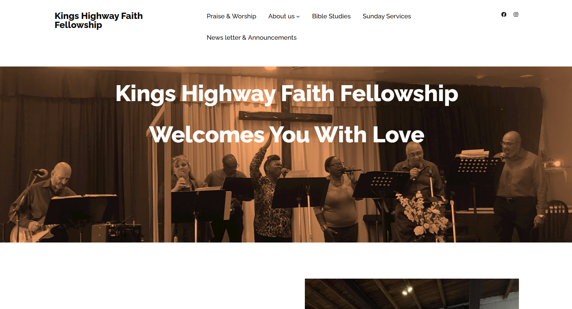 Church website project