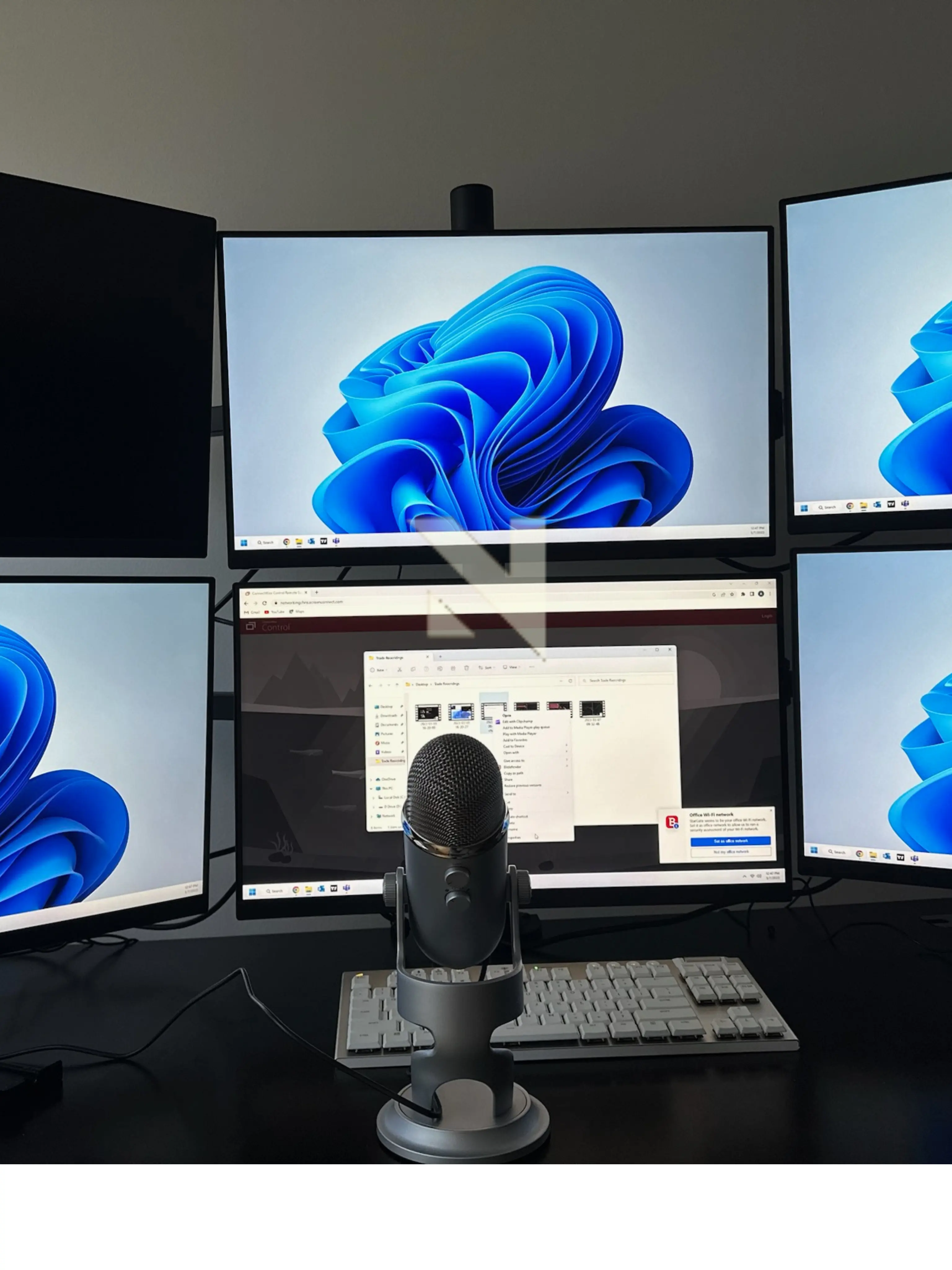 Computer and peripheral setup